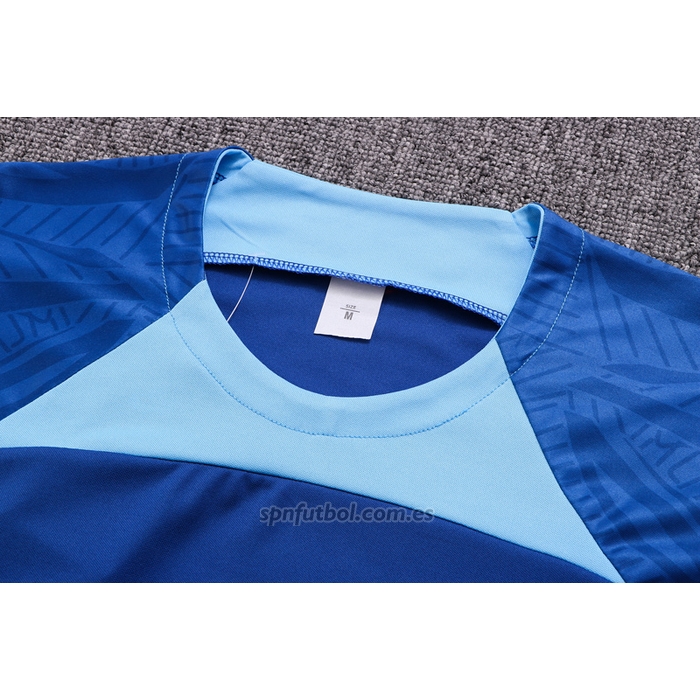 Chandal del Atletico Madrid Manga Corta 2022-2023 Azul